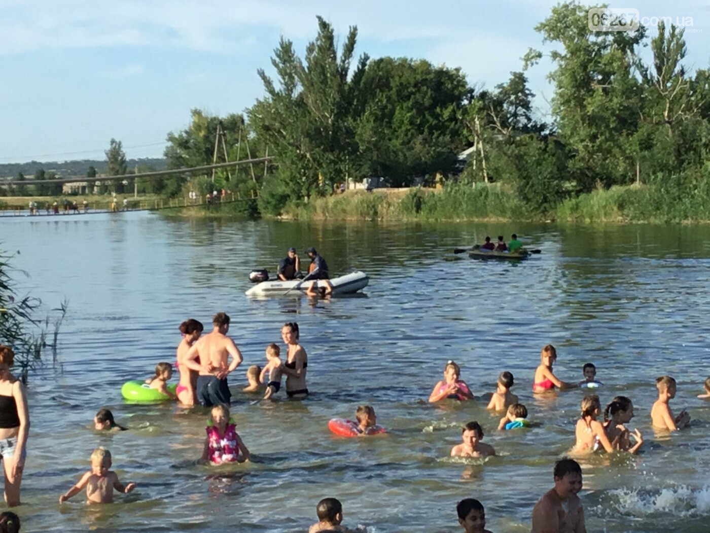 Дружковка: Празднование Дня Ивана Купала собрало на берегу реки многие  сотни людей (ФОТО, ВИДЕО) | Новини