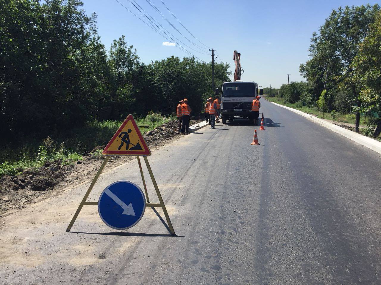 Дорога между Дружковкой и Добропольем приобретает приличный..., фото-2 Дорога между Дружковкой и Добропольем приобретает приличный вид (ФОТО), фото-2