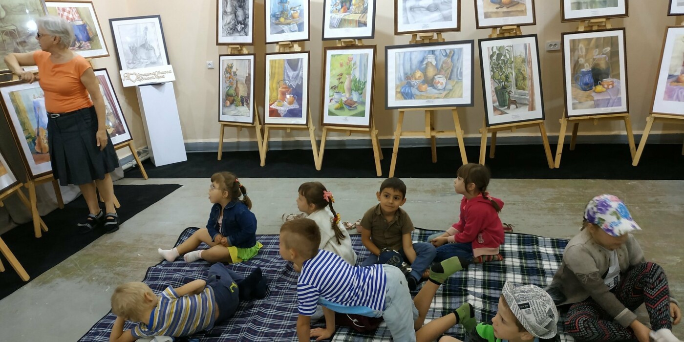 Дружківка: Діти наповнили життям виставкову залу художньог..., фото-1 Дружківка: Діти наповнили життям виставкову залу художнього музею (ФОТО), фото-1