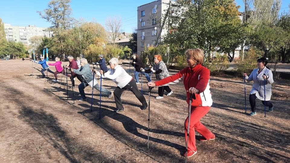 Скандинавська ходьба у Дружківці стає дедалі популярнішою , фото-3 Скандинавська ходьба у Дружківці стає дедалі популярнішою , фото-3